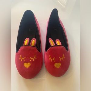 New without tags, girls bunny shoes size 2